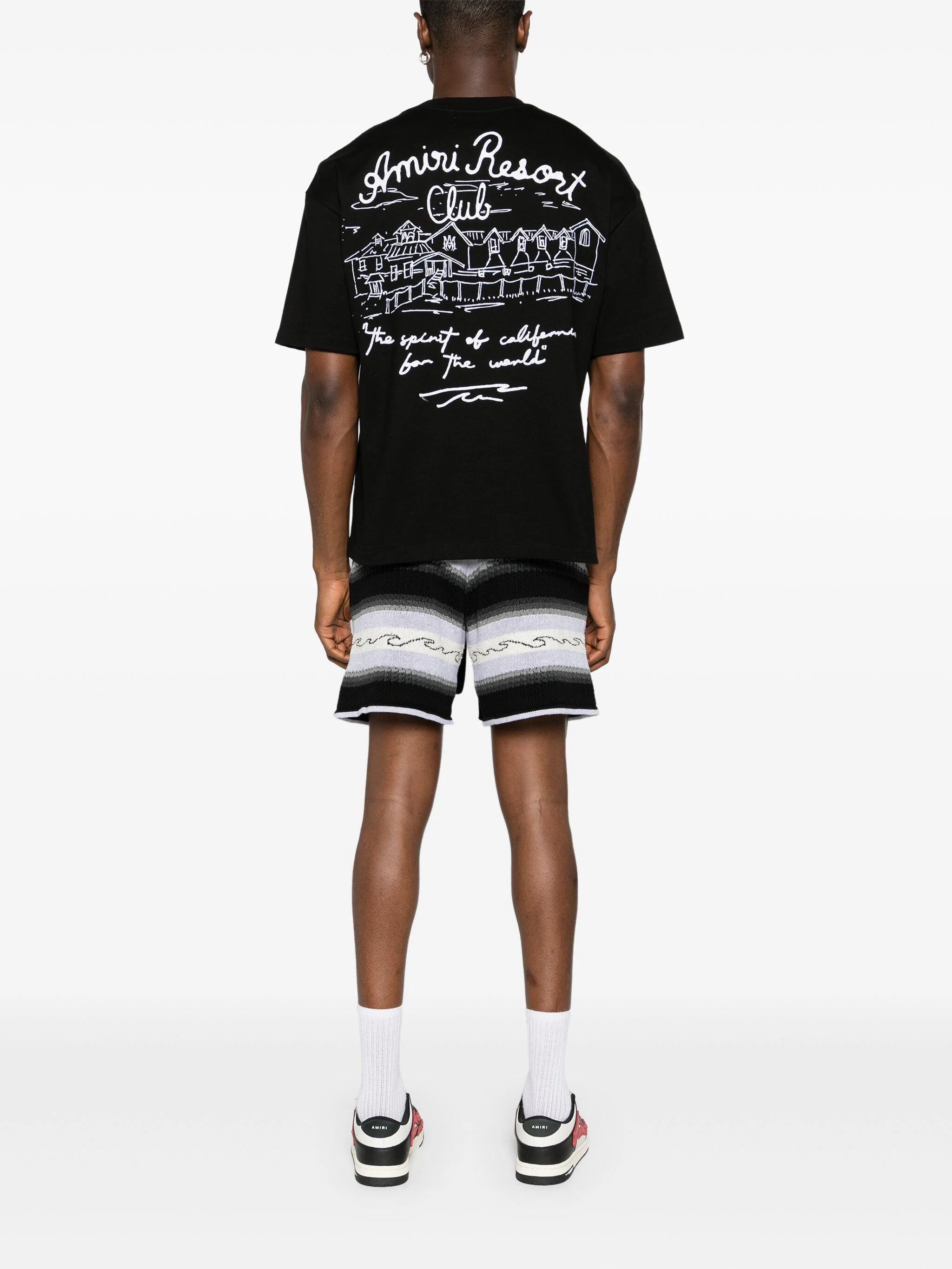 Amiri Resort Club T-shirt AMIRI Nero | Grifo210