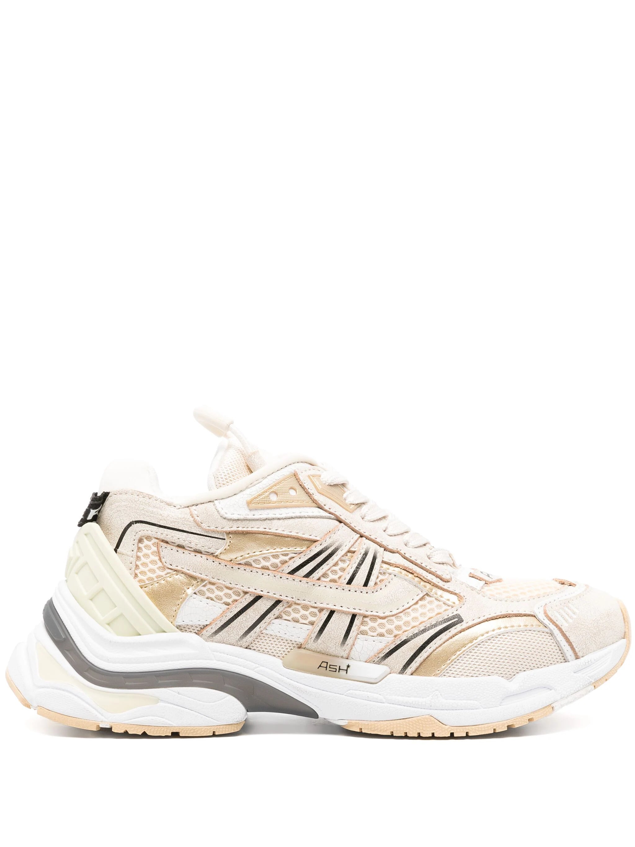 Beiger Racing Sneakers Race 02 ASH Beige | Grifo210