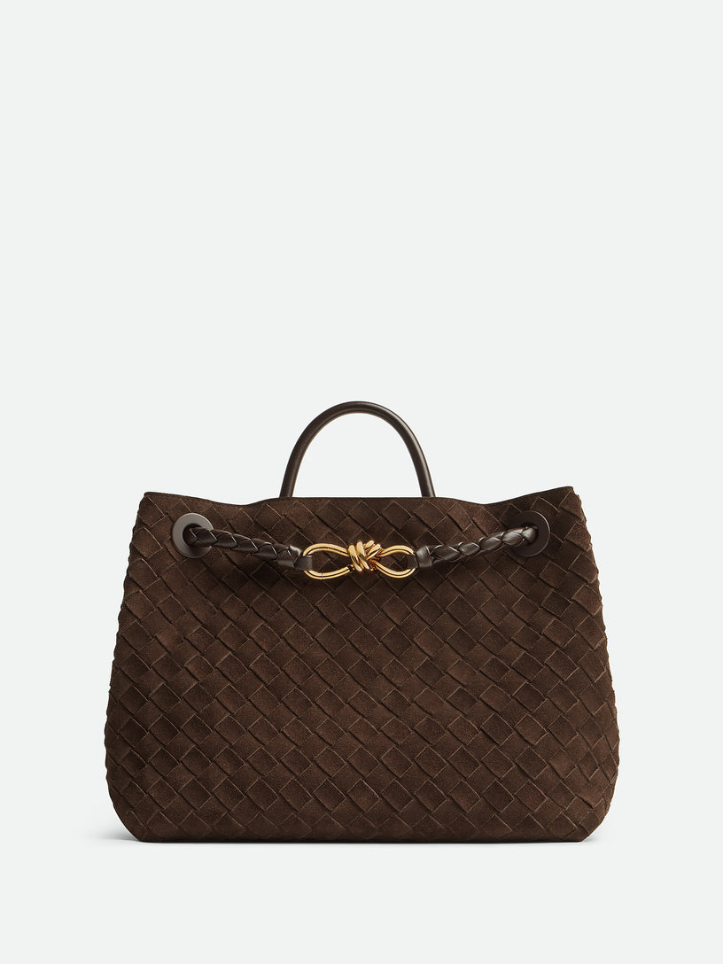 Medium Andiamo Bottega Veneta Marrone Grifo210