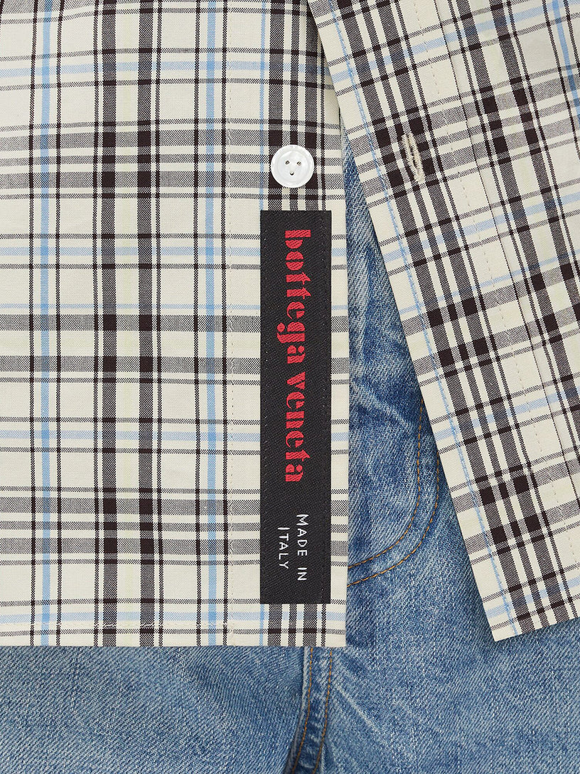 Bold check shirt in poplin