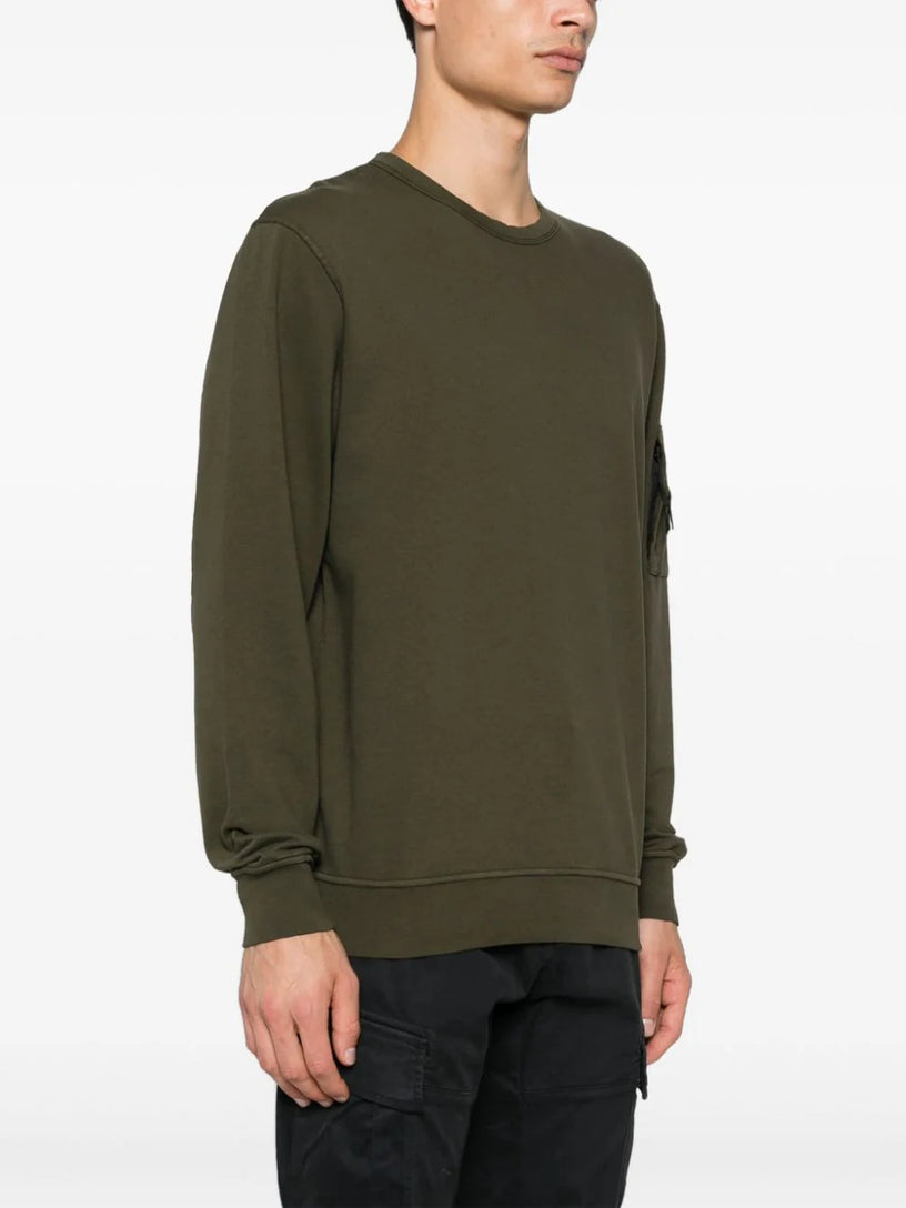 Lightweight fleece sweatshirt