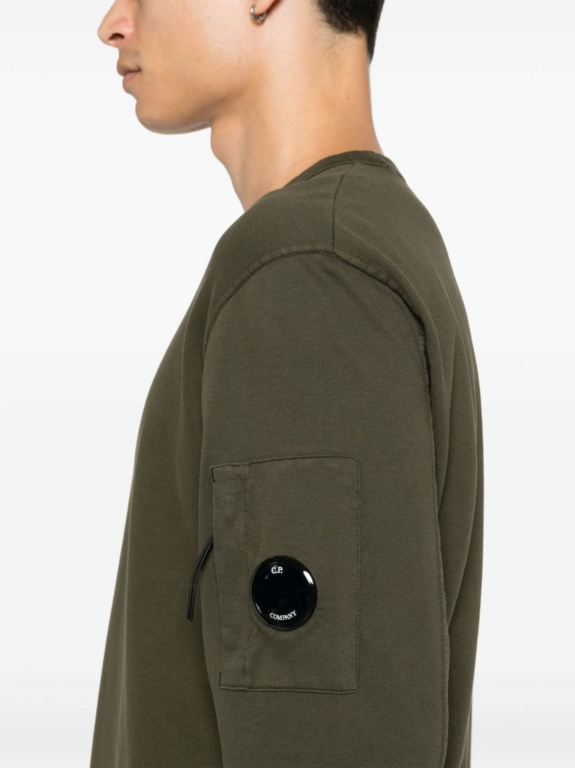Lightweight fleece sweatshirt