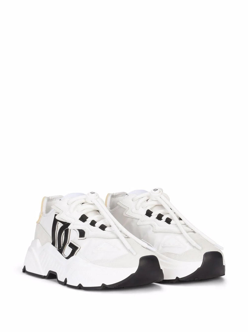 Daymaster sneaker in mixed materials