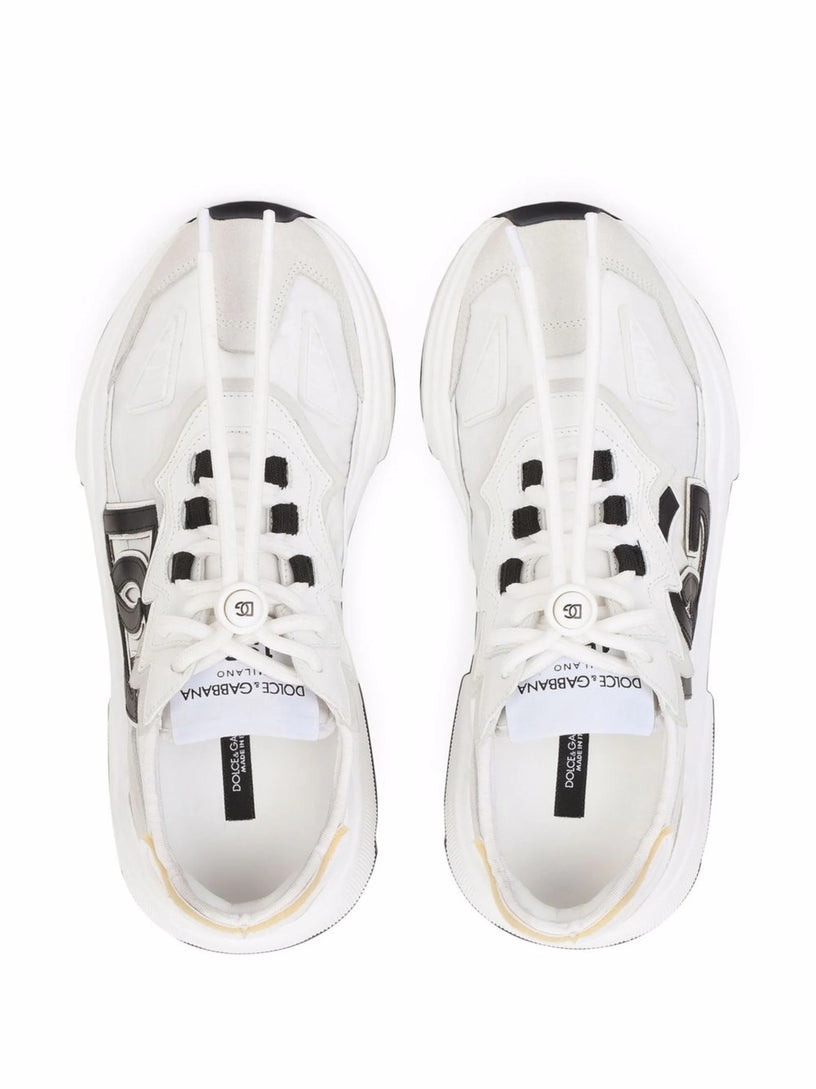 Daymaster sneaker in mixed materials