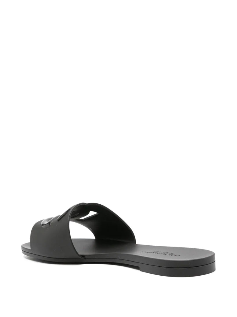 Rubber beachwear sliders