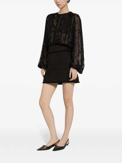 Rachel tweed mini skirt