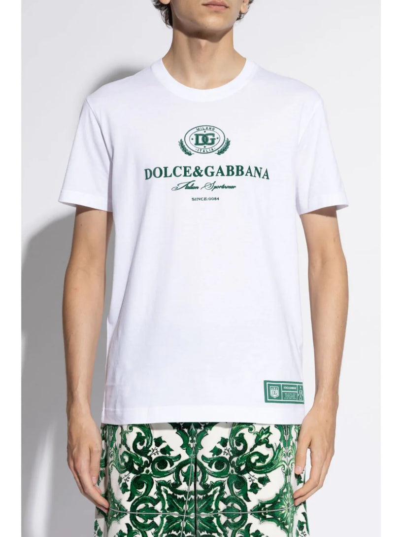 T-shirt with logo print