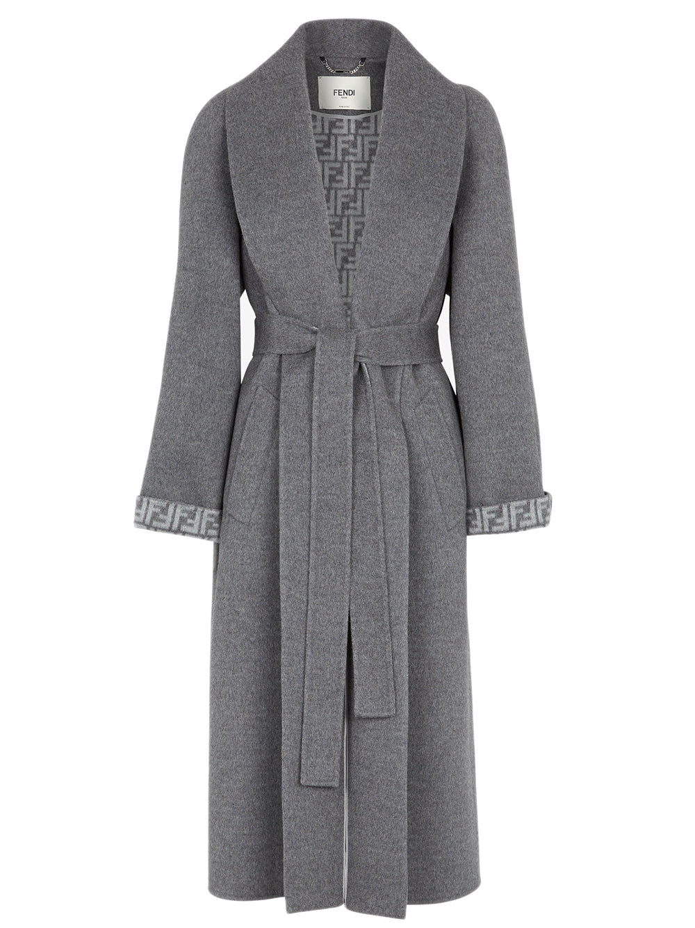 FENDI FF-motif coat