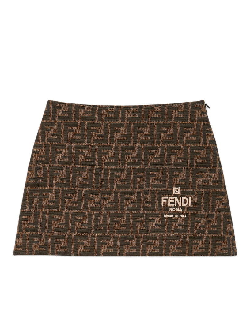 Junior canvas skirt