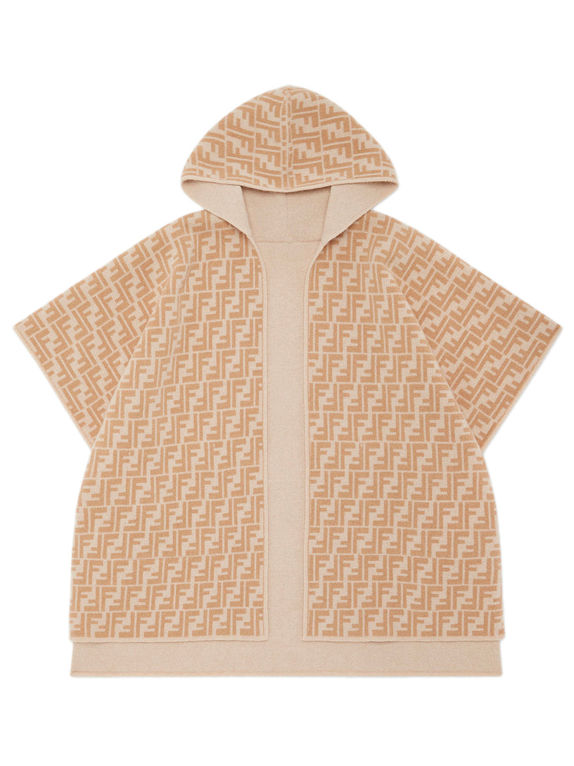 Junior knit cape