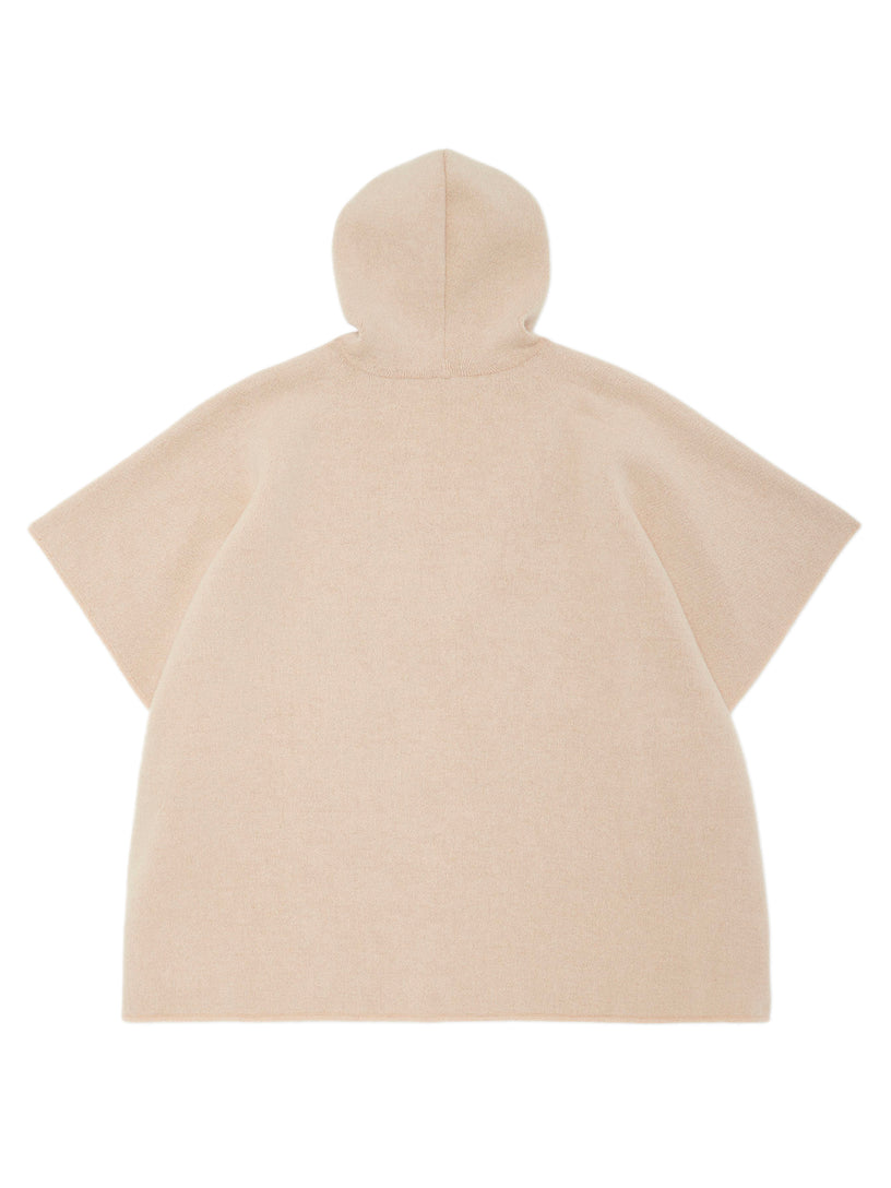 Junior knit cape