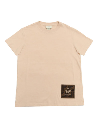 Jersey T-shirt with patch