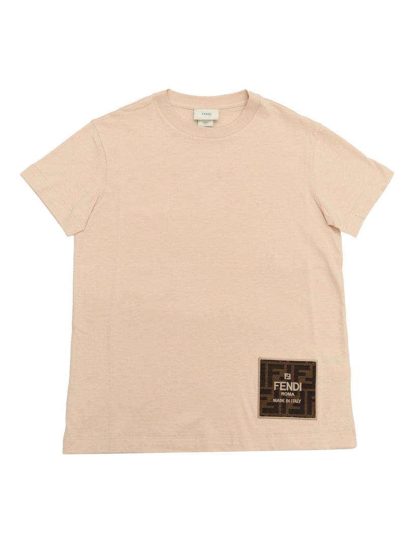 Jersey T-shirt with patch