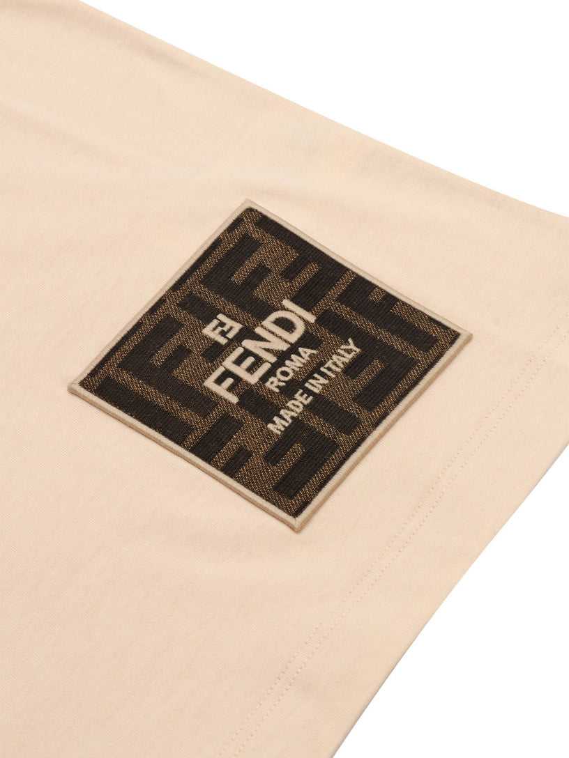 Jersey T-shirt with patch