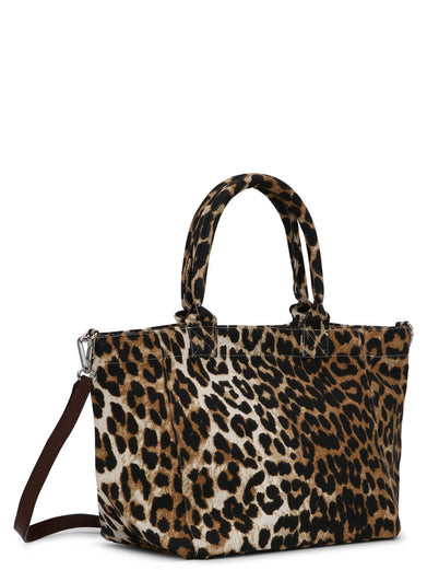 Leopard small shopper