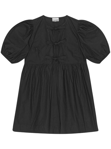 Poplin mini dress