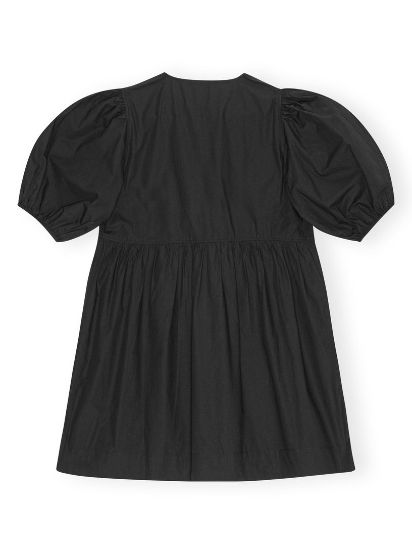 Poplin mini dress
