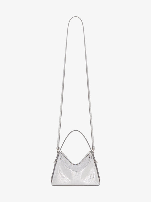 Voyou Nano bag in laminated leather