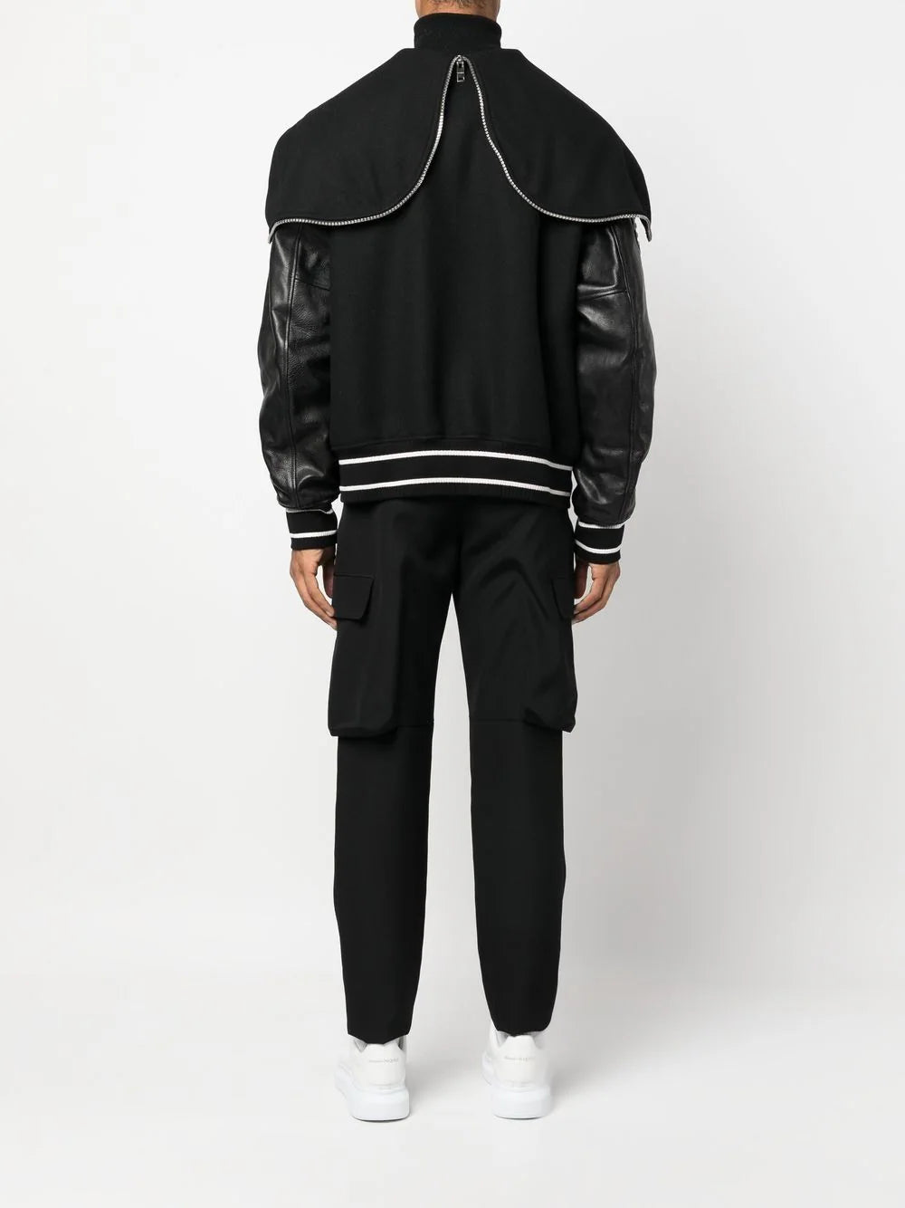 GIVENCHY hooded varsity jacket Givenchy Nero | Grifo210