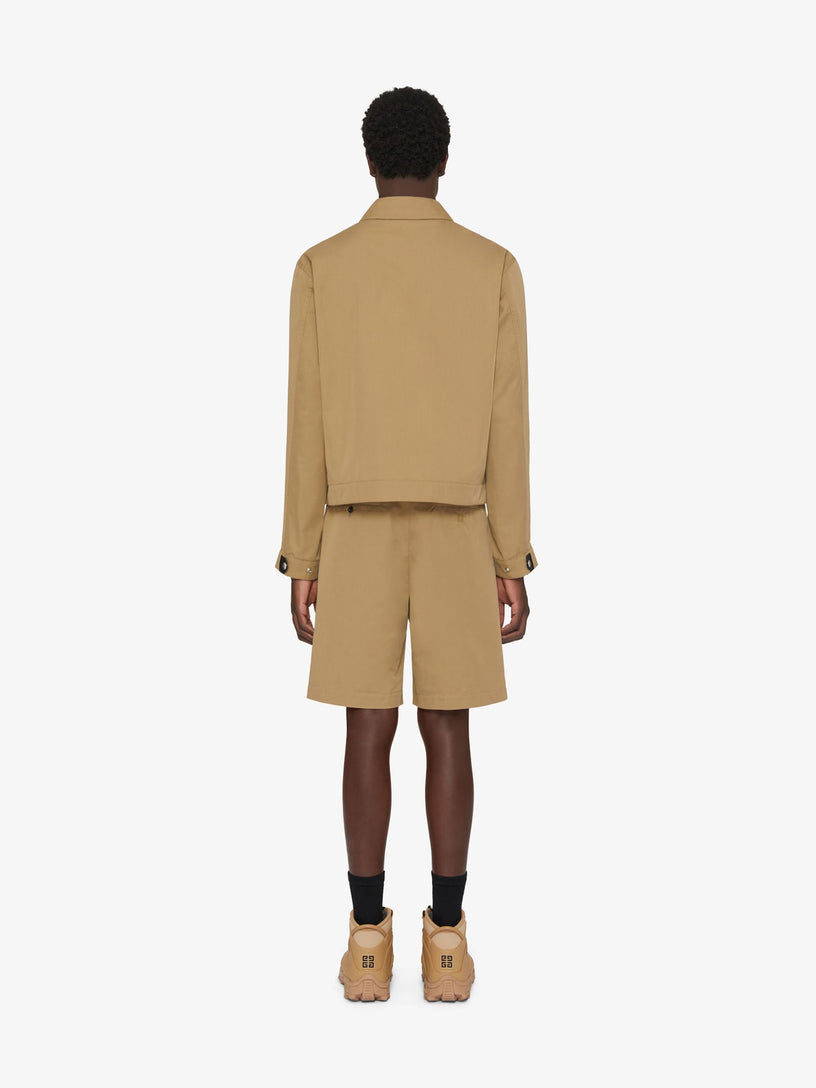 Jacket with 4G detail