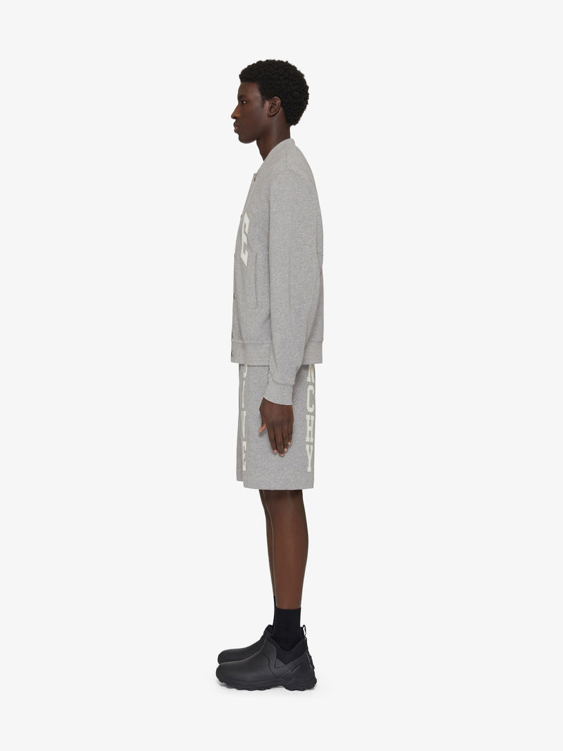 GIVENCHY College bermuda shorts in fleece