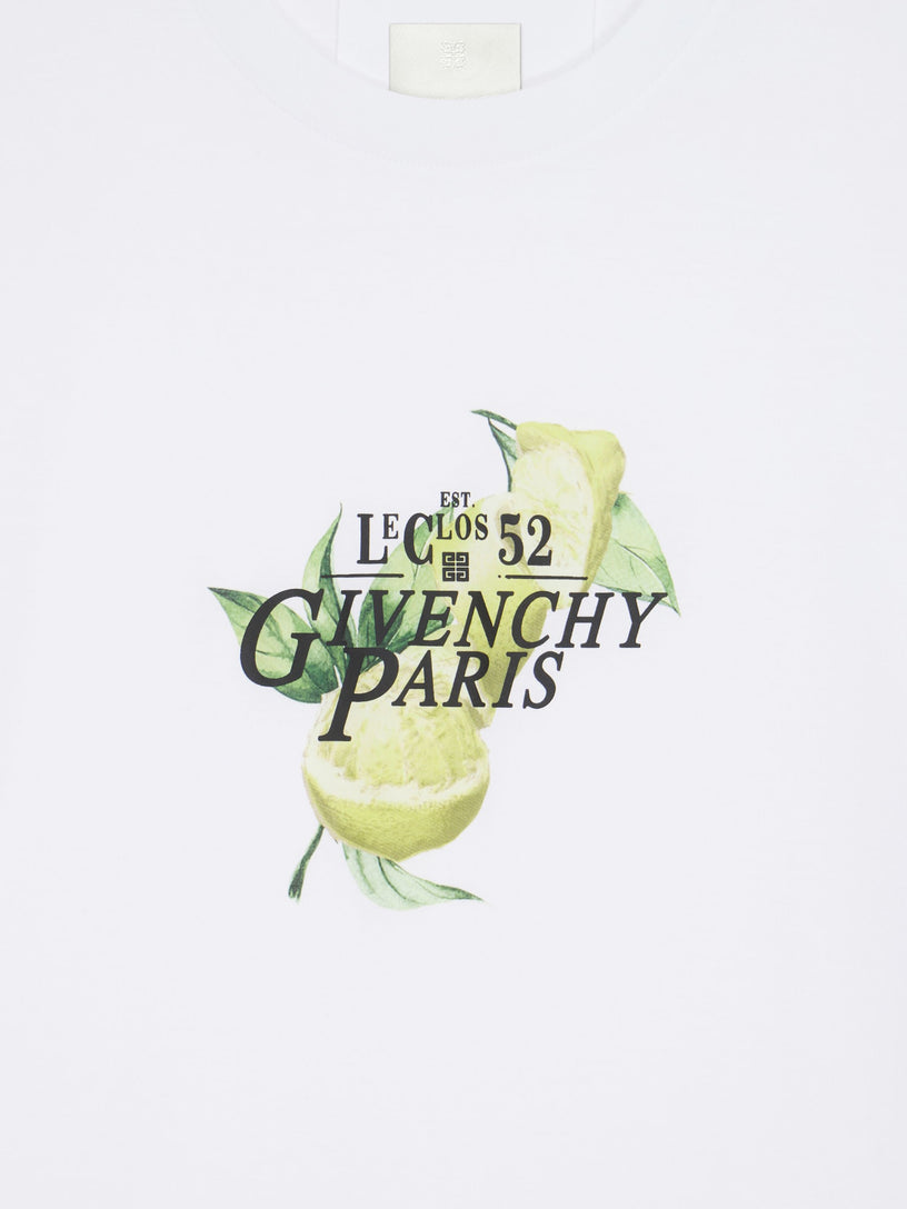 T-shirt with GIVENCHY Lemons print