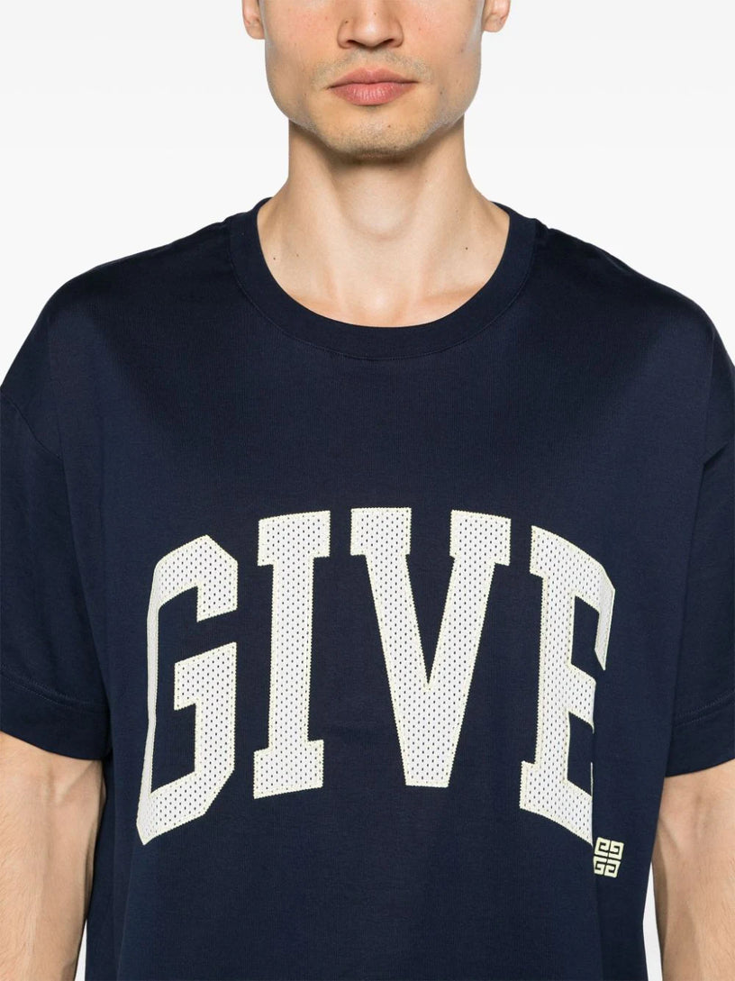 GIVENCHY College boxy fit t-shirt in cotton