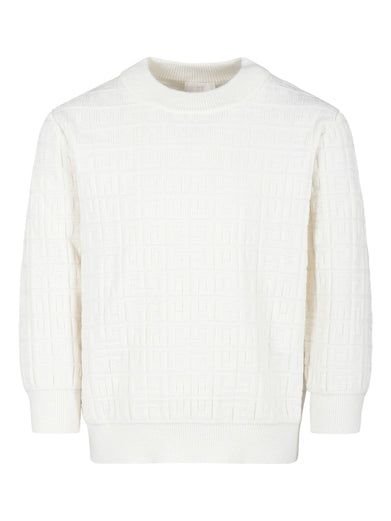 Jumper with 4G Jacquard pattern