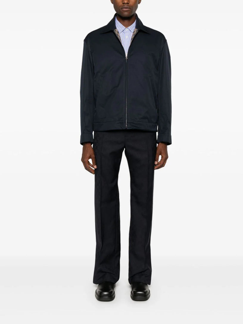 Polyester GG Jacquard pant with web