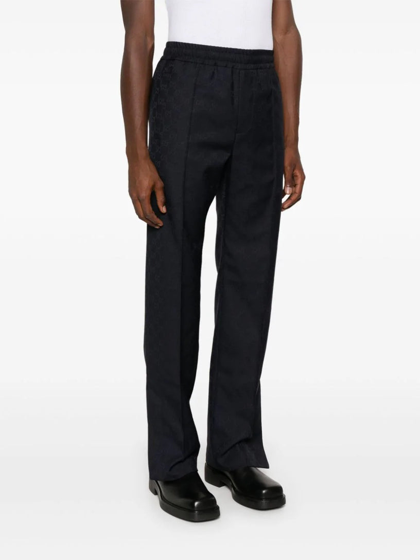 Polyester GG Jacquard pant with web