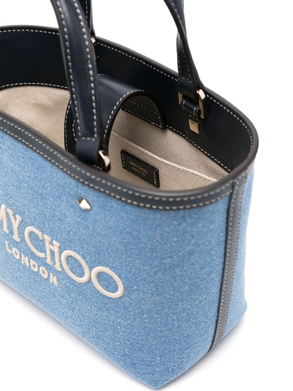 Mini Marli Tote Bag JIMMY CHOO Blu | Grifo210