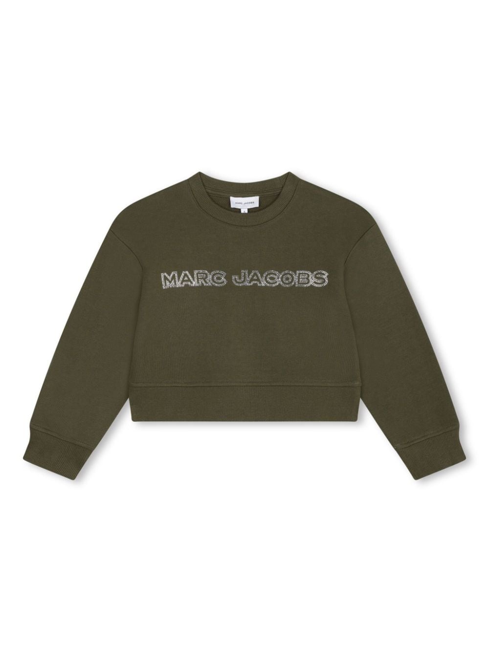 Sweatshirt with rhinestones