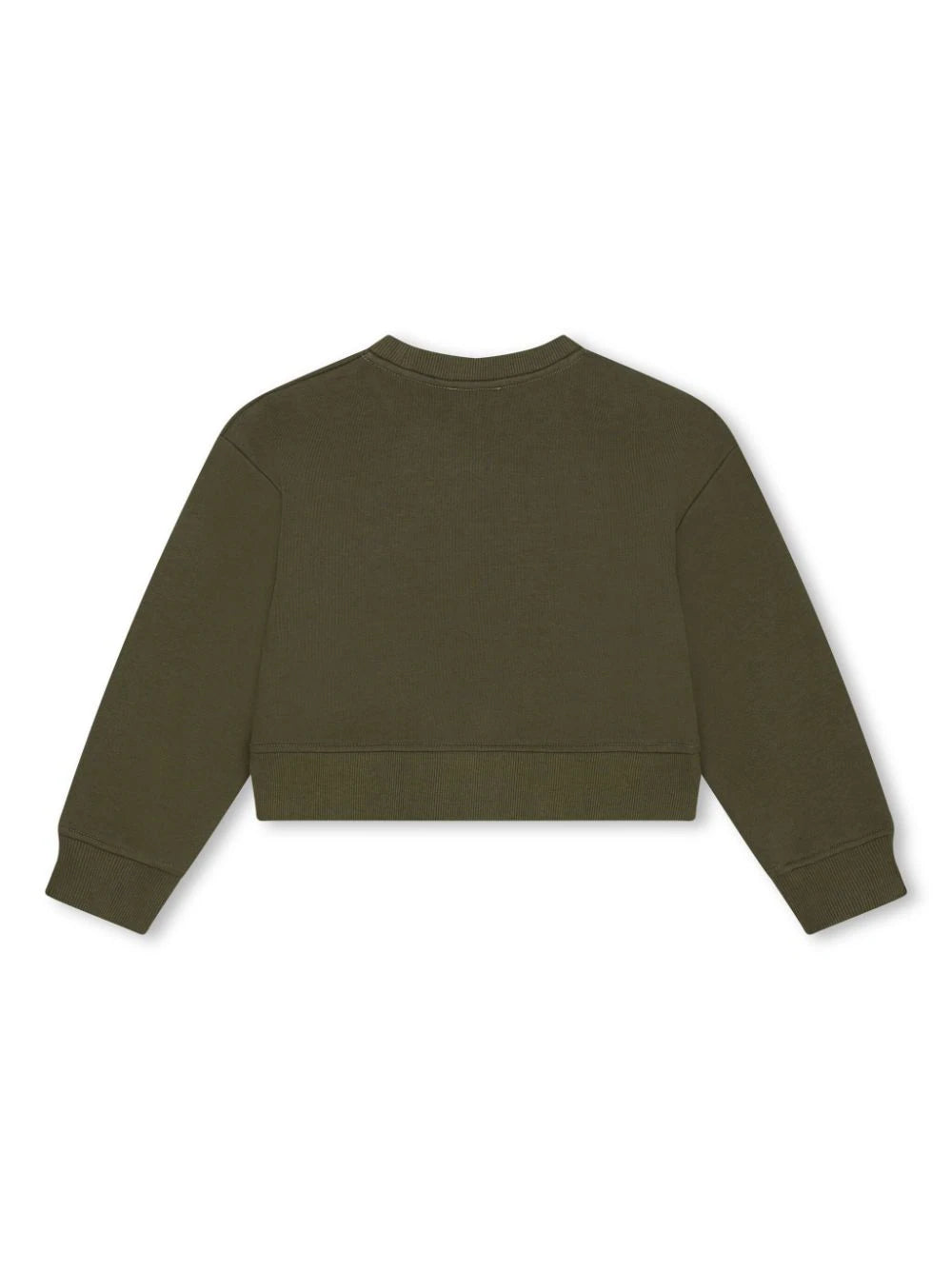 Sweatshirt with rhinestones