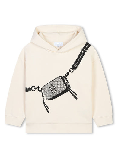 Sweatshirt with Snapshot Bag print