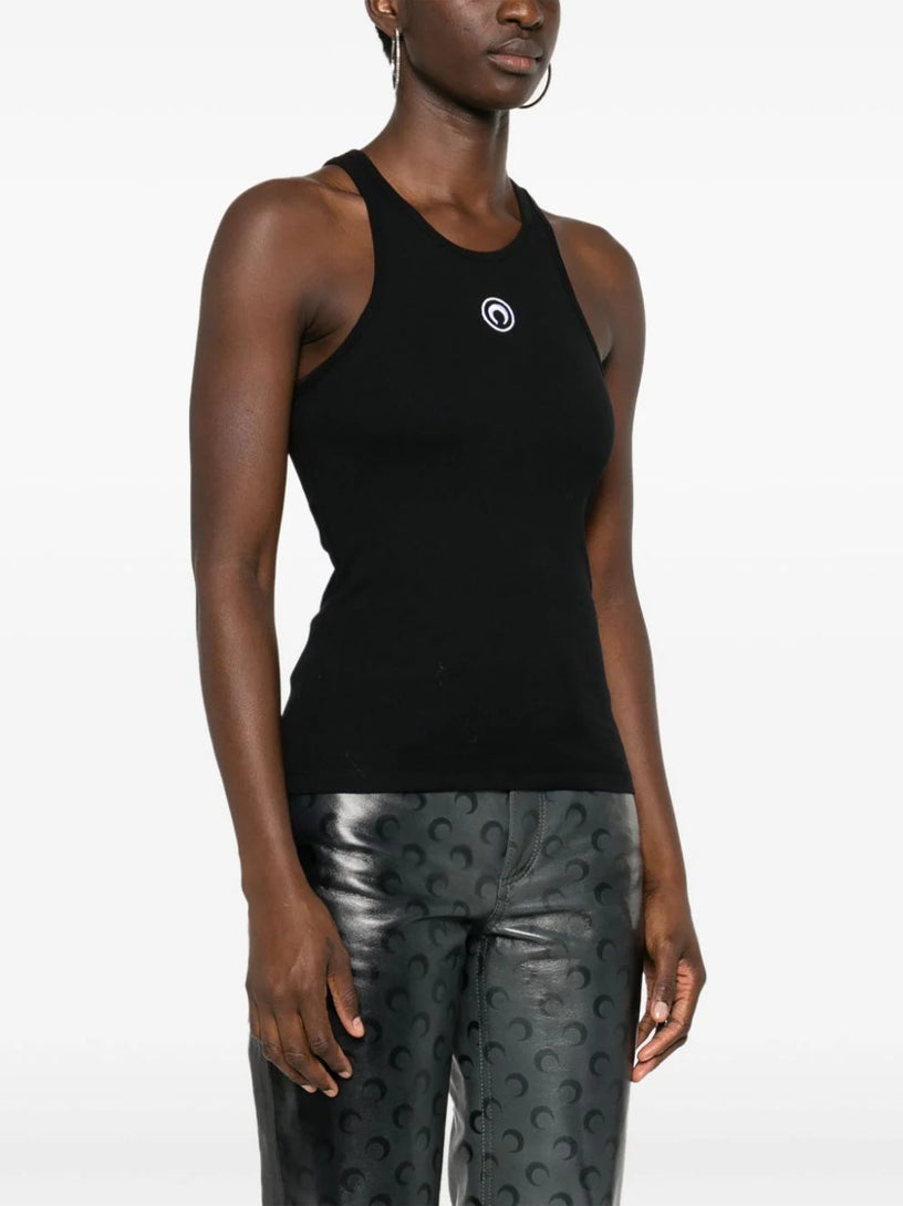 Moon logo tank top