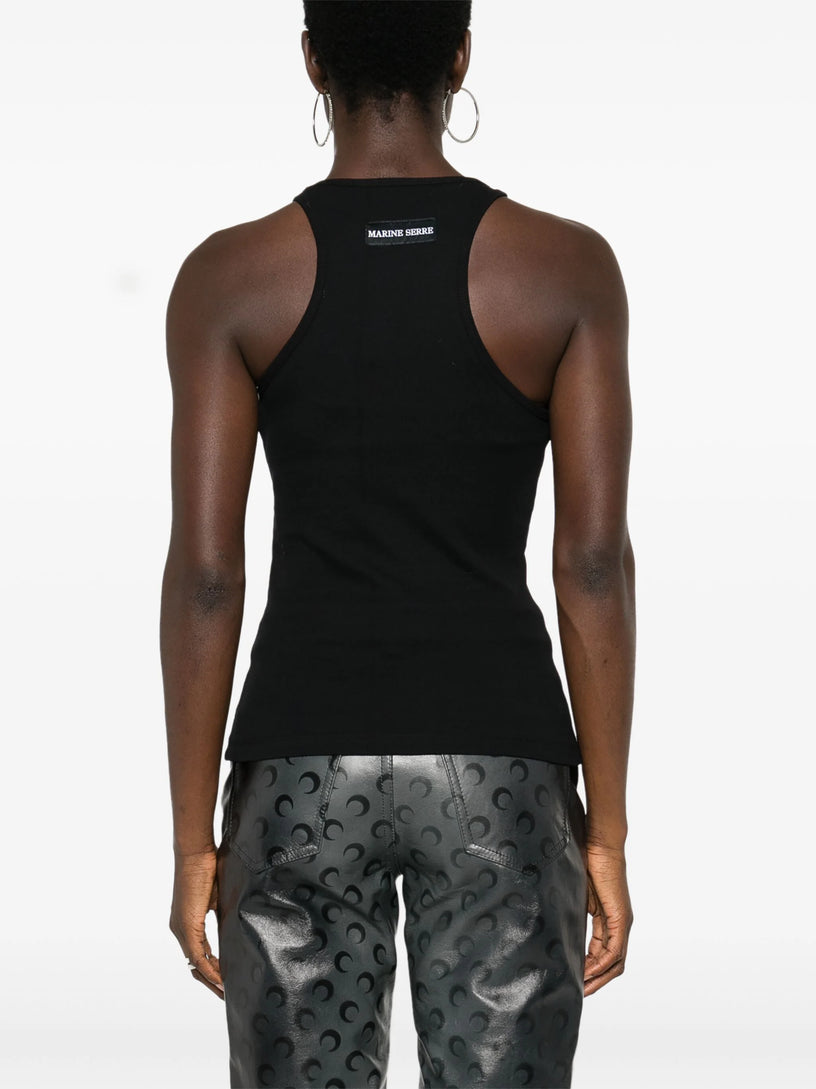 Moon logo tank top