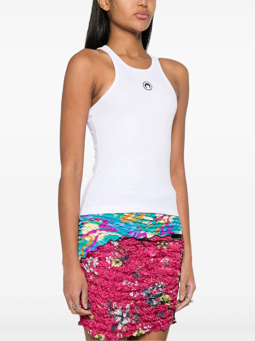 Moon logo tank top
