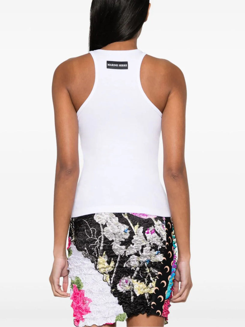 Moon logo tank top