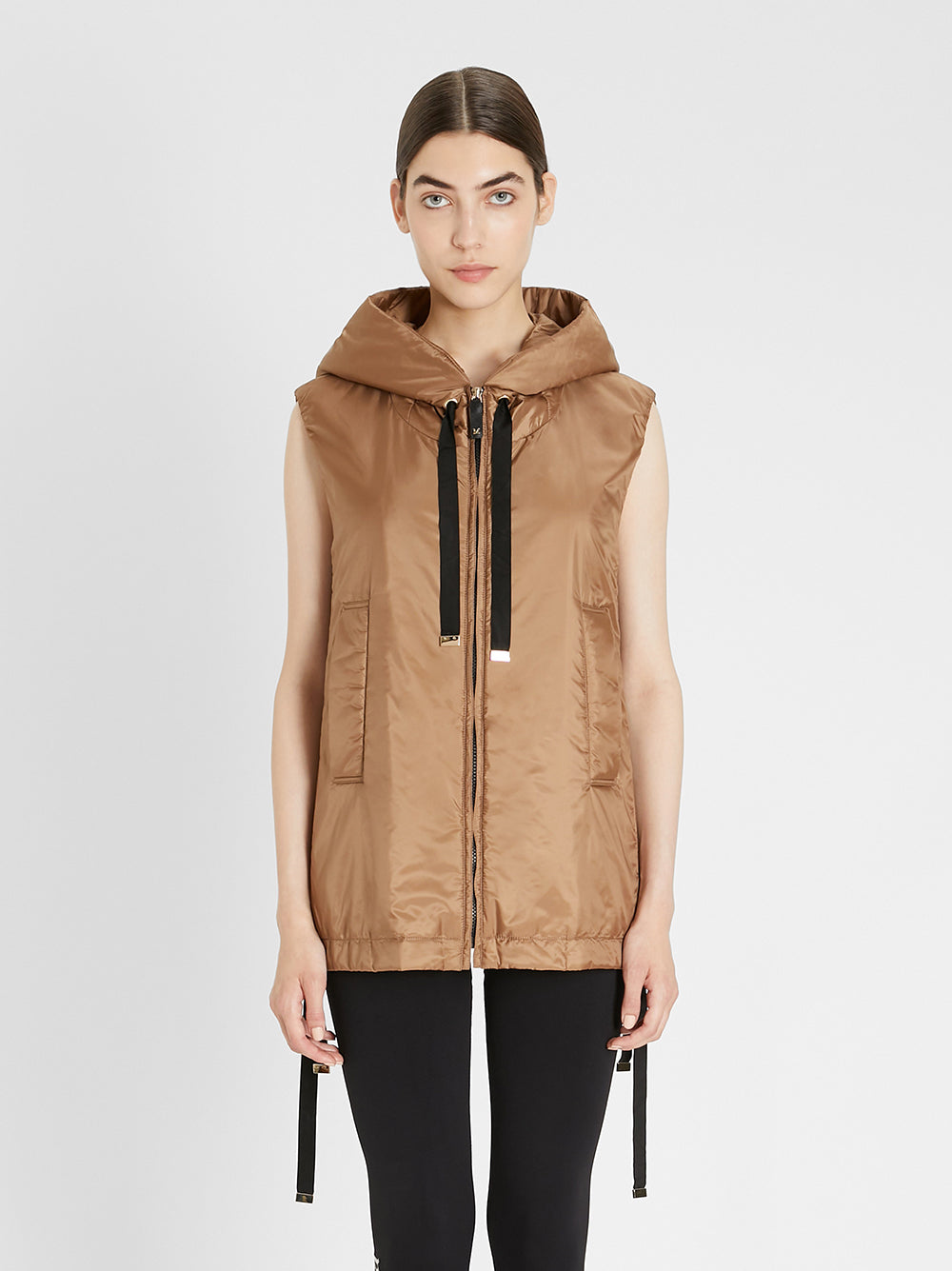 Waterproof technical canvas vest
