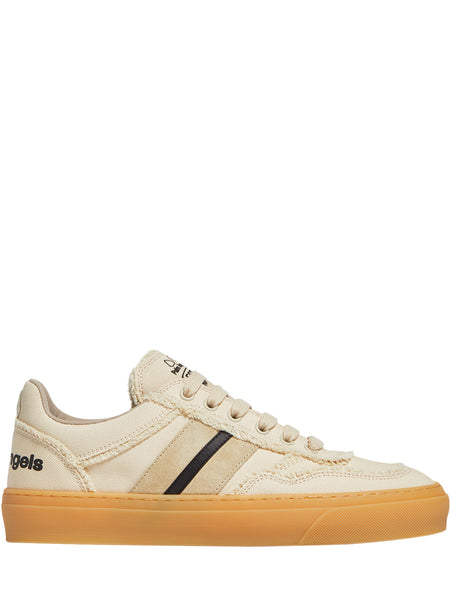 Sneaker in canvas e pelle scamosciata Monaco2 Moncler x Palm