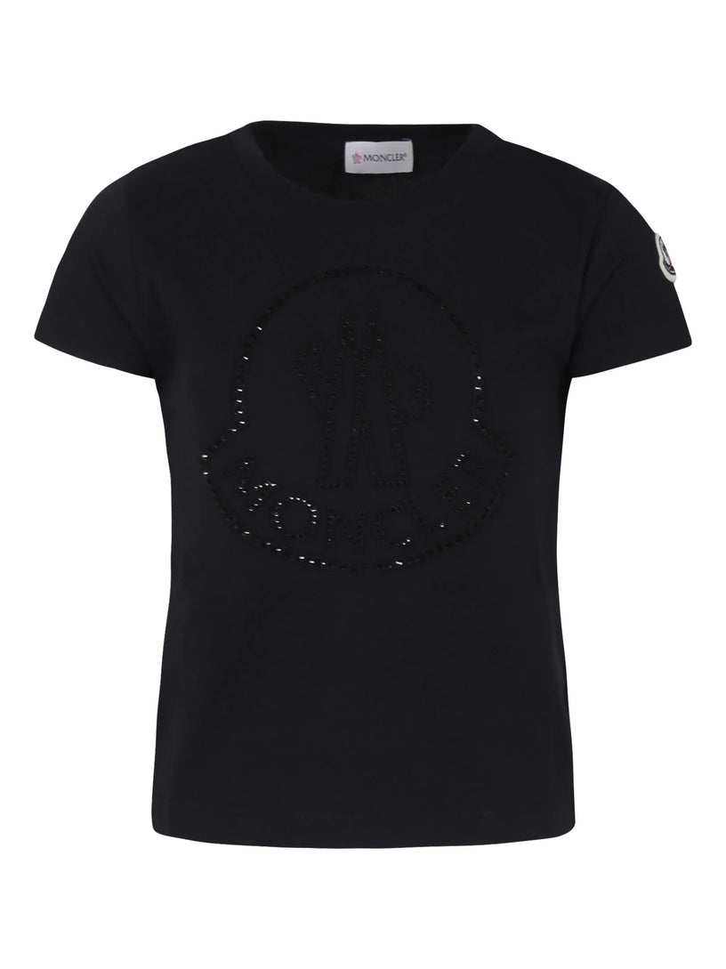 T-shirt with crystal logo
