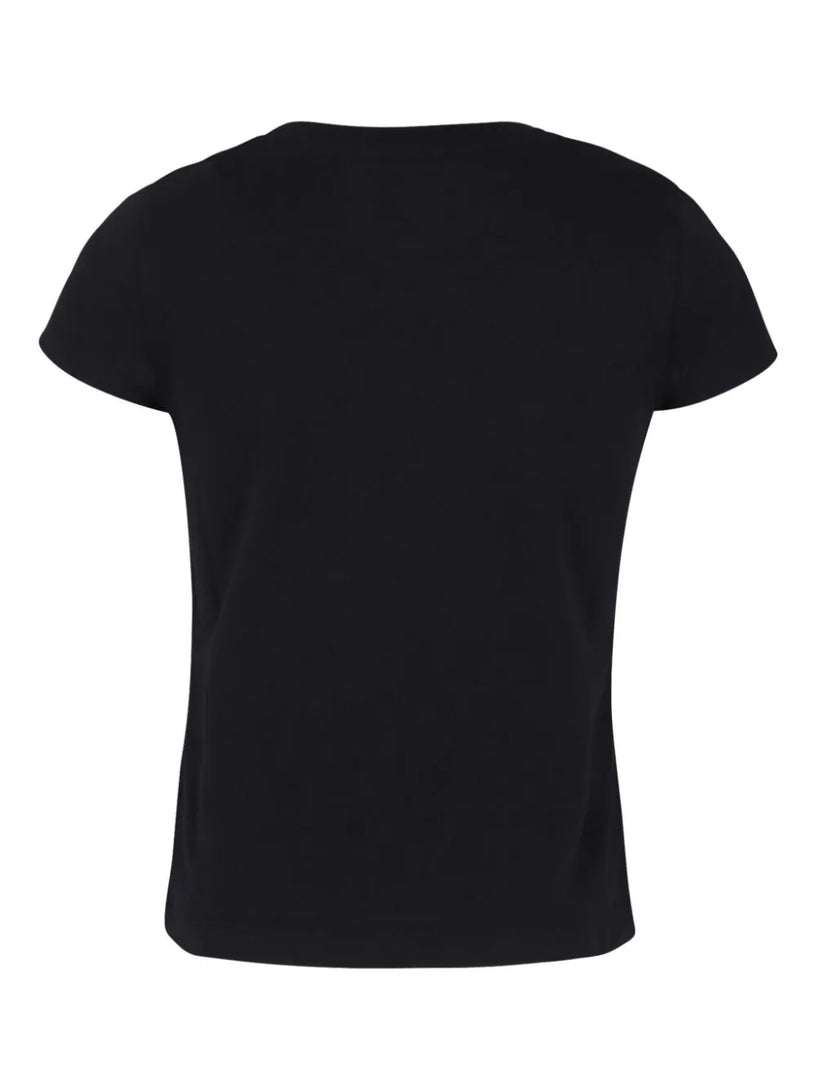 T-shirt with crystal logo