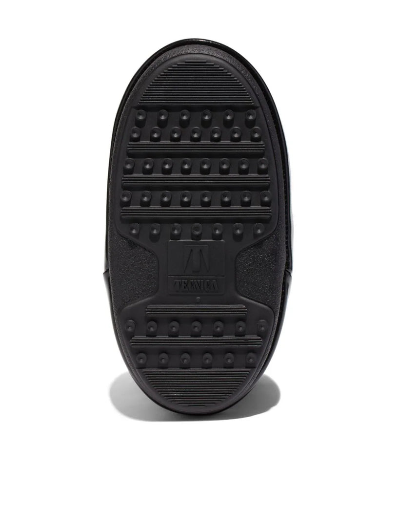 Icon low glance black in satin