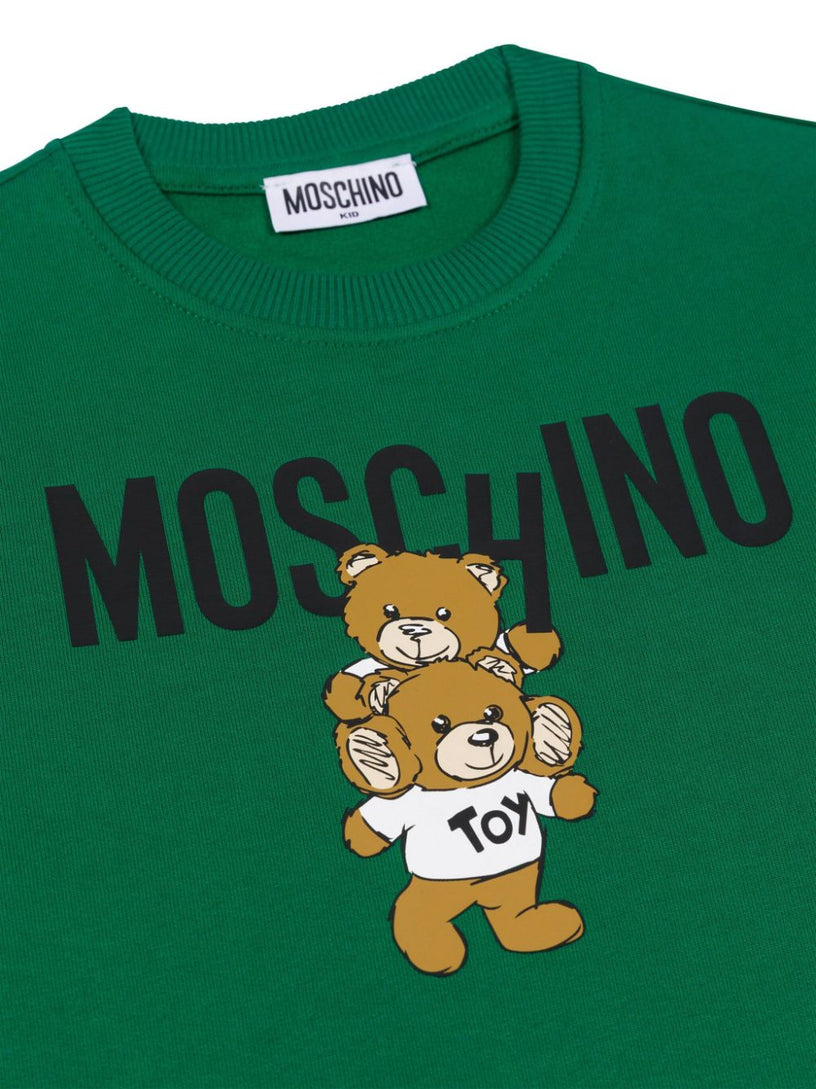 Sweatshirt with Teddy Bear motif