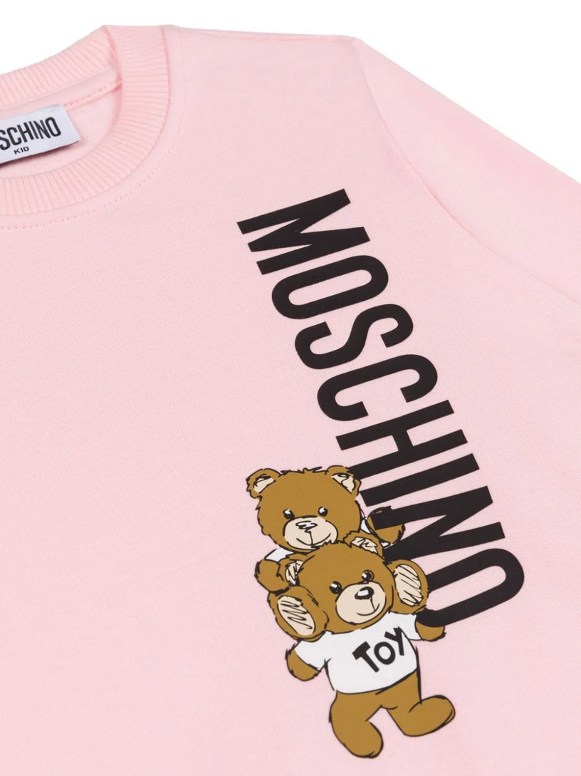 Sweatshirt with Teddy Bear motif