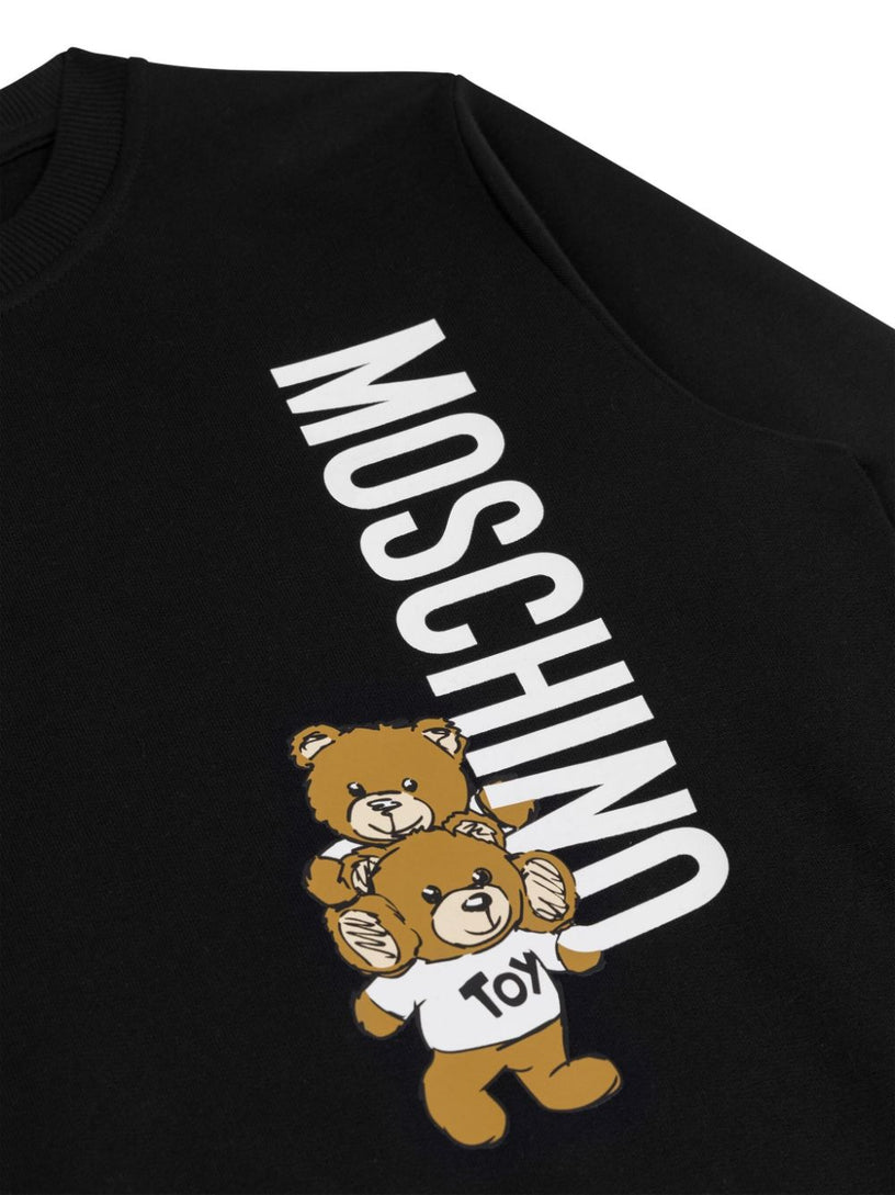 Sweatshirt with Teddy Bear motif