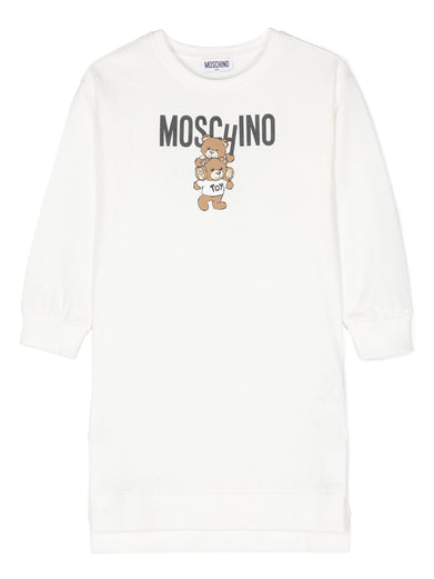 Sweatshirt dress with Teddy Bear