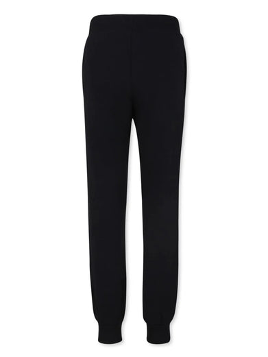 Teddy Bear-print cotton track pants