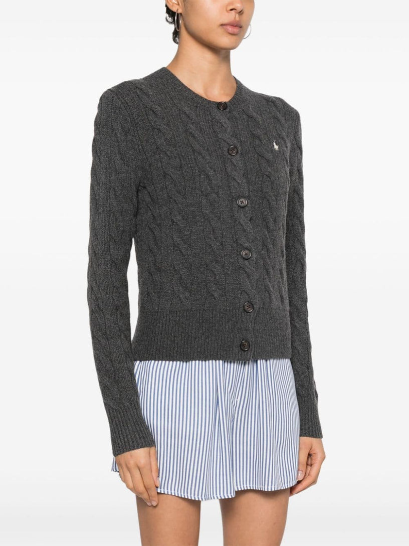 Cable-Knit Cardigan