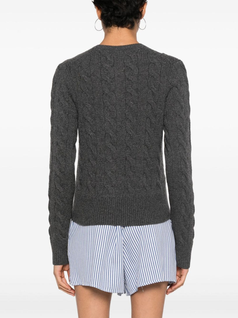 Cable-Knit Cardigan